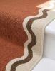 Handwoven Woolen Runner Rug | Rugs by Evergreen Carpets. Item composed of wool in boho or minimalism style
