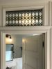 Stained Glass Transom Windows - Overlapping Trada | Art & Wall Decor by Bespoke Glass