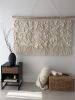 Wall Tapestry "Blanc de Blancs" | Wall Hangings by Tissage Sauvage. Item made of wood & cotton compatible with boho and contemporary style