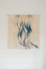 Ice Breakup - Macrame Wall Hanging | Tapestry in Wall Hangings by Demi Kahn Art. Item made of cotton with fiber