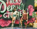 Talk Denver To Me | Street Murals by Vicarel Studios | Adam Vicarel. Item made of synthetic