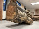 Live Edge Rock Maple Console Table 396 | Tables by KC Custom Hardwoods