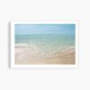 Tropical beach 'Subtle Wave' photograph, coastal wall art | Photography by PappasBland. Item composed of paper in minimalism or contemporary style