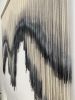 Abstract Dip Dyed Wall Hanging-ZORKE X | Macrame Wall Hanging in Wall Hangings by Olivia Fiber Art. Item made of wool with fiber works with minimalism & contemporary style
