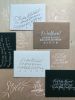 Envelope Calligraphy | Signage by Paper Cliché