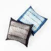 Ara Indigo Silk Pillow | Pillows by Studio Variously. Item composed of cotton