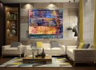 Solarium | Oil And Acrylic Painting in Paintings by PMS Artwork. Item composed of canvas & synthetic