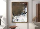Cliff Face: Peregrine Kingdom | Oil And Acrylic Painting in Paintings by Nicholas Kriefall. Item made of canvas works with contemporary & modern style