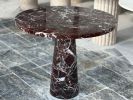 Cherry Marble Round Table - Red Marble Round Table | Dining Table in Tables by Tinella Wood. Item composed of marble in minimalism or contemporary style