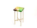Salt Table | Side Table in Tables by The Goodman Studio. Item made of brass with glass works with modern style