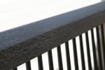 Commercial Ebonized Spindle Back Bench | Benches & Ottomans by Miikana Woodworking | The Harvard Museum of Natural History in Cambridge. Item composed of oak wood