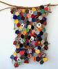 Prayers Carried on the Wind to the Heart of the Moon | Tapestry in Wall Hangings by Roxane Hollosi Fine Arts. Item made of fabric with metal