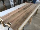 Customer designed Red Oak Farm Table | Beds & Accessories by Peach State Sawyer Services
