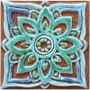 Handmade tiles for decorative elements (1 tile) | Tiles by GVEGA. Item composed of ceramic compatible with boho and mediterranean style