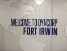 DynCorp International | Signage by Jones Sign Company. Item composed of metal and synthetic
