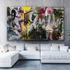 “Between All Of Us” - Original Painting | Oil And Acrylic Painting in Paintings by BOJITT Studio. Item composed of canvas & synthetic