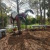 Body Parts Horse | Public Sculptures by Donald Gialanella | Florida Botanical Gardens in Largo. Item composed of steel