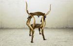 VIZIGO | Accent Chair in Chairs by Michel Haillard. Item made of wood with bronze