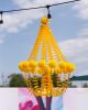 Kinetic Paper Chandelier / Mobile "FUN" | Sculptures by Paula Hartmann Design. Item composed of paper and fiber