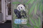 Panda Bears | Street Murals by Murals By Marg | Sichuan Garden Restaurant in Toronto. Item composed of synthetic