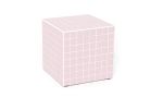 Cube Table, Matt Light Pink | Coffee Table in Tables by IKON KØBENHAVN. Item composed of ceramic in minimalism or modern style