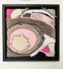 Small Dream Wave VI | Tapestry in Wall Hangings by Atelier Taftique. Item composed of wood and canvas in boho or contemporary style
