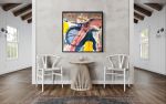 My Way or Highway | Oil And Acrylic Painting in Paintings by vibhakapur_art. Item composed of canvas and synthetic