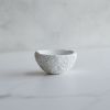 Small Treasure Bowl in Textured White Concrete | Decorative Bowl in Decorative Objects by Carolyn Powers Designs. Item composed of concrete in minimalism or contemporary style