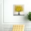 Sun Tree Original painting on canvas | Oil And Acrylic Painting in Paintings by DaggArt. Item made of canvas with synthetic