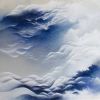 Soft shine | Oil And Acrylic Painting in Paintings by Francesca Borgo. Item composed of canvas compatible with contemporary and japandi style