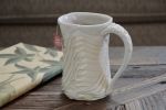 Bony Mug in Ivory | Drinkware by Lora Rust Ceramics. Item composed of ceramic