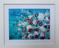 River of joy (2024) | Oil And Acrylic Painting in Paintings by Elena Parau. Item composed of paper compatible with minimalism and contemporary style