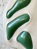 glass and ceramic wall sculpture | Wall Hangings by Kelly Witmer. Item made of ceramic & glass
