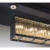 AM3005 LINEA ESTADIO | Chandeliers by alanmizrahilighting | New York in New York. Item made of steel & glass