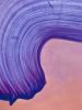 Purple Swirl | Canvas Painting in Paintings by Kim Powell Art