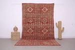 Vintage Handmade Boujaad Rug 6 x 10.3 ft - Old Moroccan rug | Area Rug in Rugs by BerberHand. Item composed of wool in traditional style