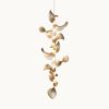 Dune 10 Vertical Cluster in Metallic Tones Pendant Light | Chandeliers by MOSS Objects. Item made of metal works with contemporary & japandi style