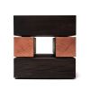Stacked Cube | Sculptures by Bradley Duncan Studio | Indie Congress, Ace Hotel Theater DTLA 2019 in Los Angeles. Item made of wood
