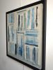 Empreintes | Oil And Acrylic Painting in Paintings by Sophie DUMONT.. Item composed of wood and canvas in minimalism or contemporary style