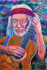 Willie & Trigger Original Pastel Painting in Frame | Oil And Acrylic Painting in Paintings by Dan Terry. Item composed of paper