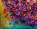 Heart’s Garden — Original Mixed Media Painting | Oil And Acrylic Painting in Paintings by DaggArt. Item made of canvas works with contemporary style