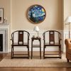 Ellsworth Ming Style Begonia Openwork Horseshoe Armchair III | Chairs by Dynasty Artisan. Item made of wood compatible with contemporary and eclectic & maximalism style