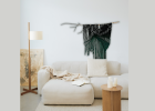 Filtered Forest Light | Macrame Wall Hanging in Wall Hangings by Gabriela Lupescu. Item compatible with minimalism and contemporary style