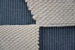 Logo weaving for Insidesource | Wall Sculpture in Wall Hangings by ANTLRE - Hannah Sitzer | InsideSource in San Francisco. Item made of fabric with fiber