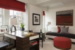 DK-158 Desk with Bookcase | Tables by Antoine Proulx Furniture, LLC. Item composed of wood