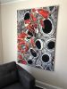 Pele's Footprints | Oil And Acrylic Painting in Paintings by Cudra Clover. Item composed of synthetic