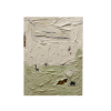 Homeward Bound | Original Textural Painting 30x40 in | Mixed Media by Allison Rohland. Item composed of wood and canvas in minimalism or contemporary style
