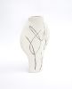 Ceramic Vase ‘Dal - Lines’ | Vases & Vessels by INI CERAMIQUE. Item made of ceramic works with minimalism & contemporary style