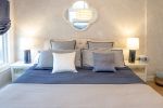 Yin & Yang Pillow | Pillows by Marie Burgos Design and Collection | Garden Street Brownstone in Hoboken. Item made of fabric