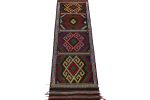 Rug & Kilim’s Contemporary Kilim Runner with Polychromatic | Area Rug in Rugs by Rug and Kilim